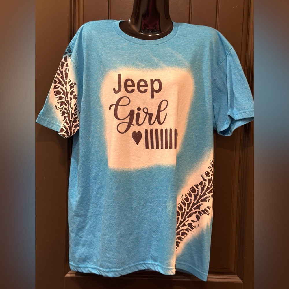 Hand Crafted One of a kind New Jeep Girl T-Shirts